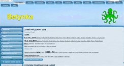 Desktop Screenshot of betynka.cz